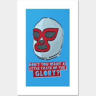 The wrestler mask Posters and Art